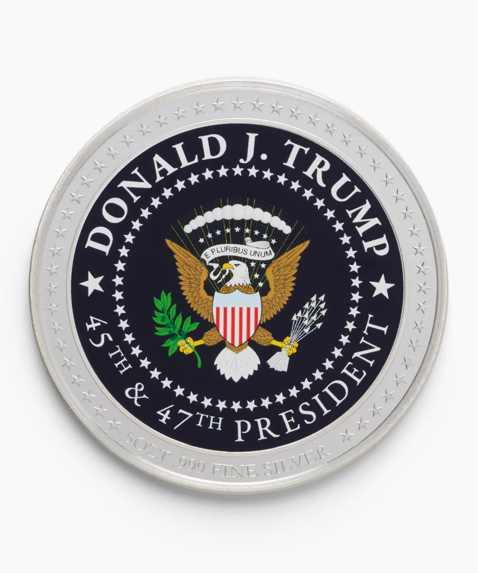 Trump Big Beautiful Silver-Tone Coin