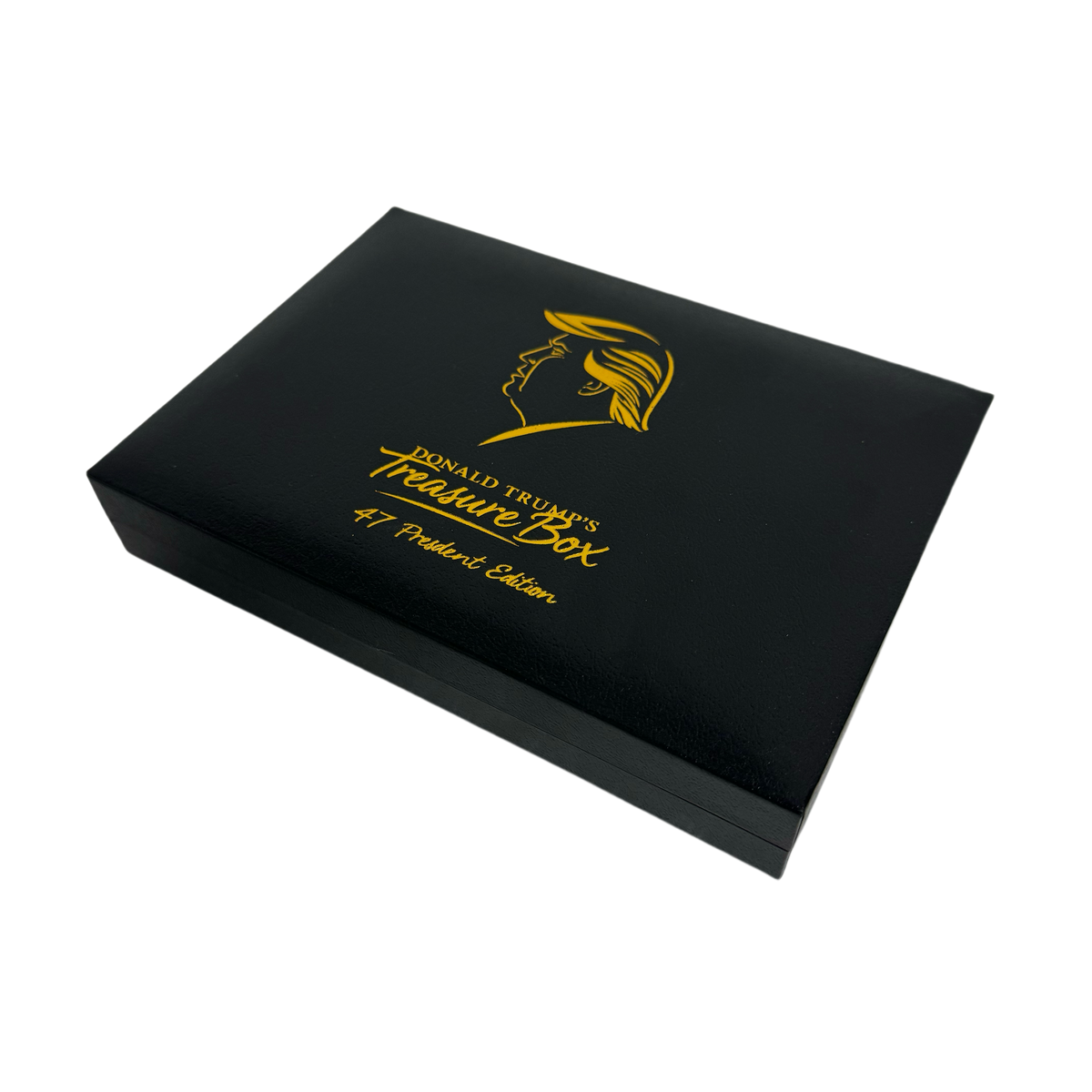 Trump 47th President Treasure Box Coin Set
