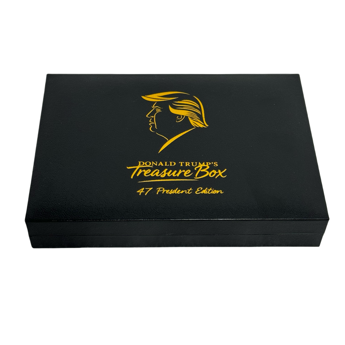 Trump 47th President Treasure Box Coin Set