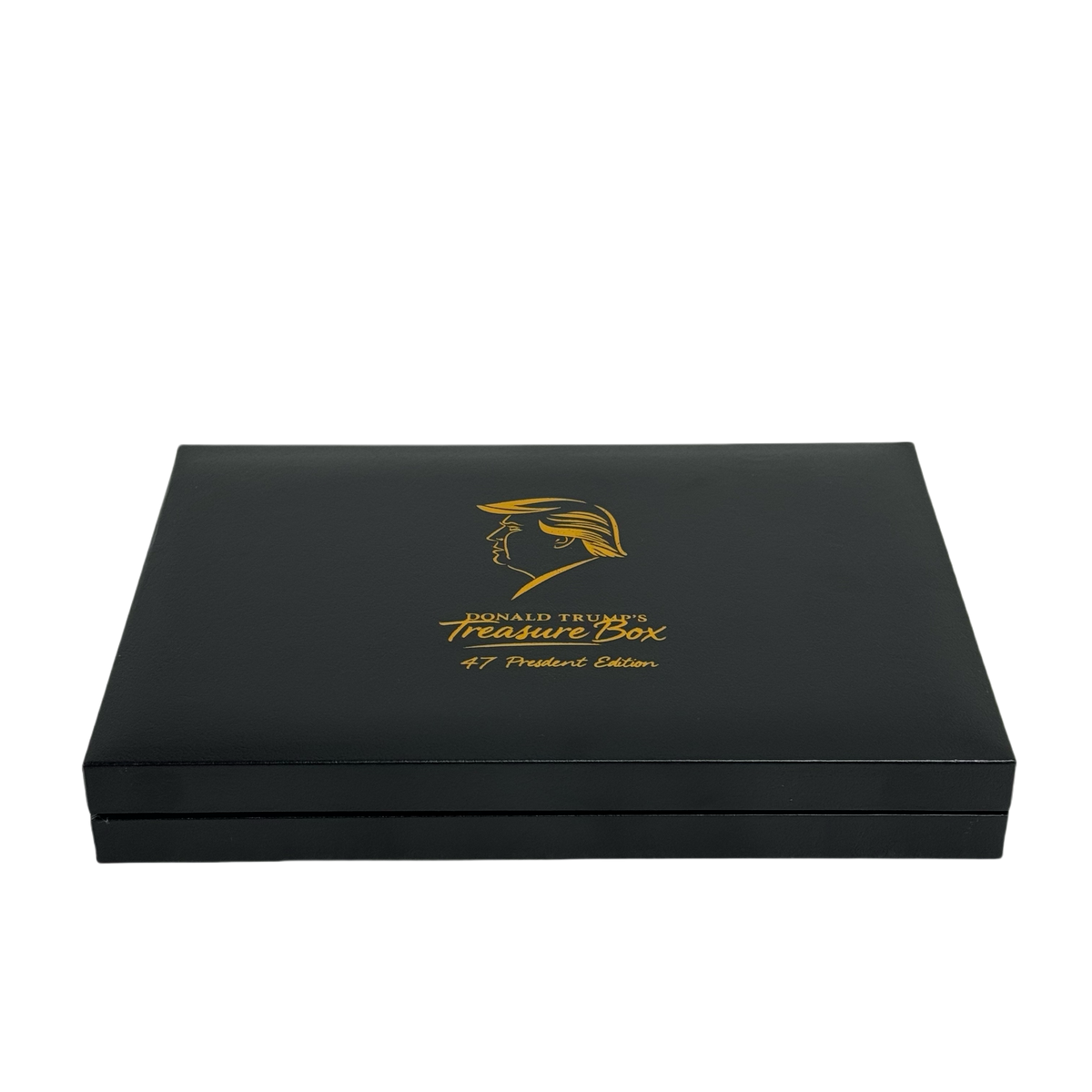 Trump 47th President Treasure Box Coin Set