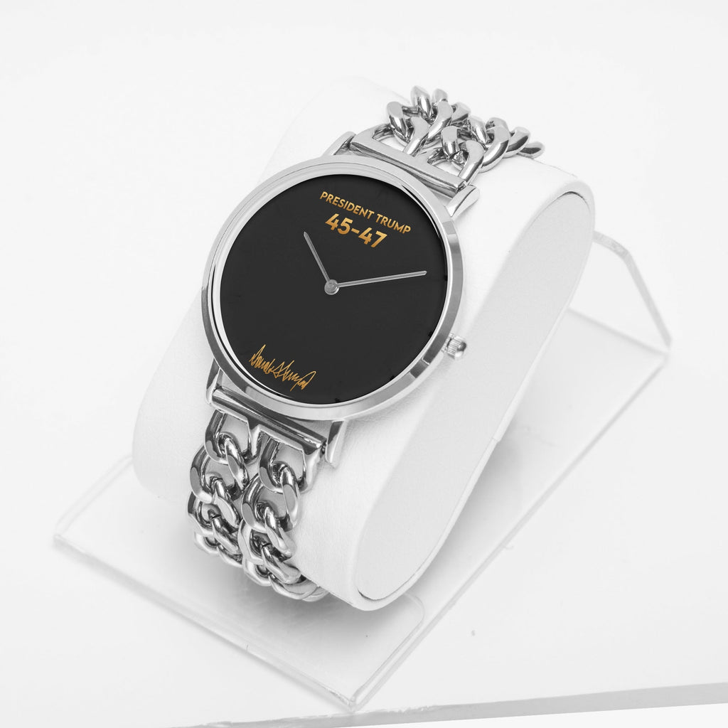 President Trump 45-47 Strap Quartz Watch