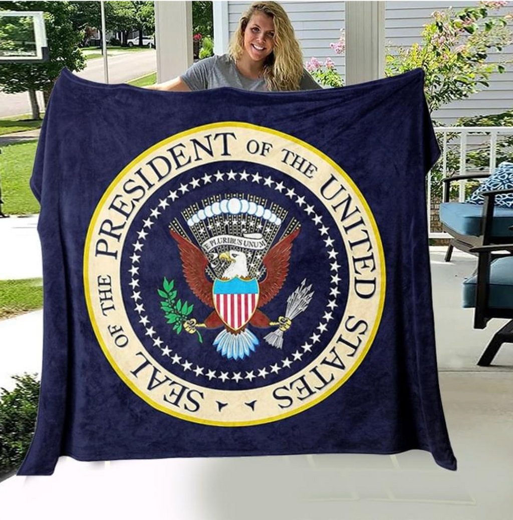 Presidential Seal Flannel Blanket