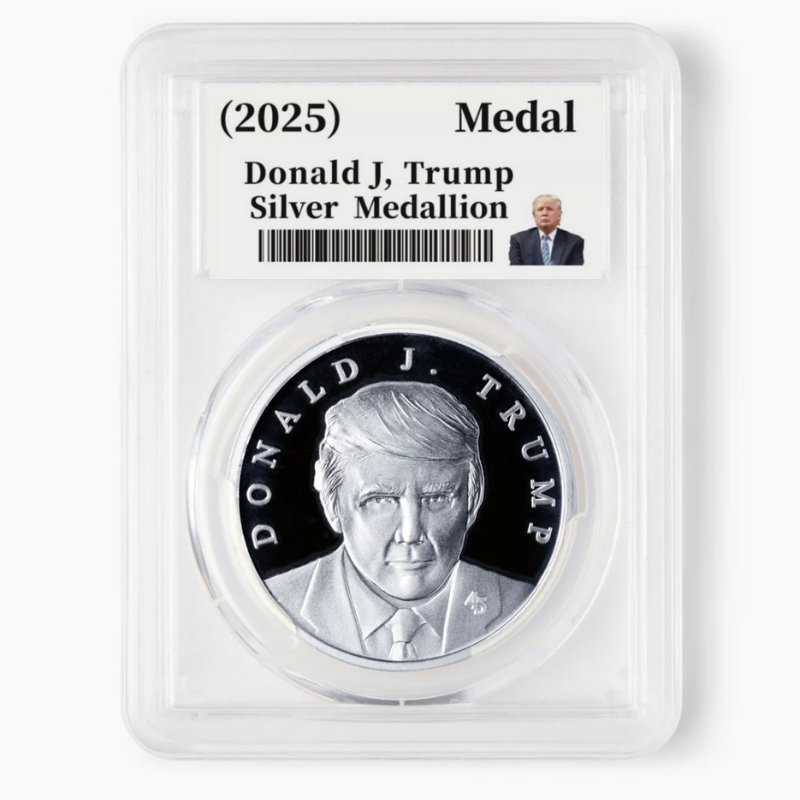Trump First 2025 Edition Commemorative Medallion