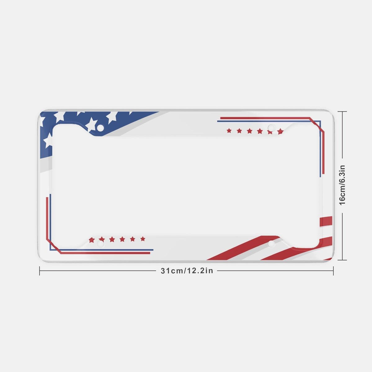 Love USA License Plate Frame