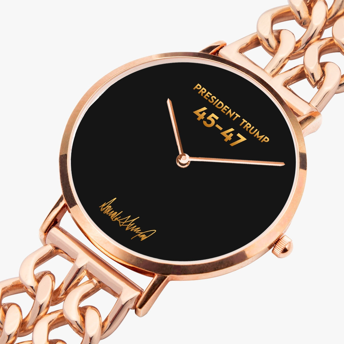 President Trump 45-47 Strap Quartz Watch