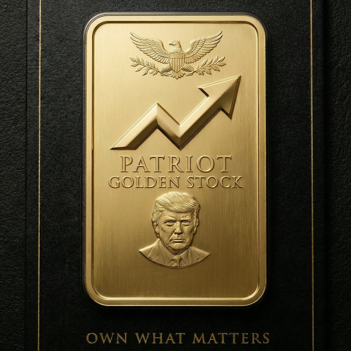 First Edition Golden Stock Commemorative Bar