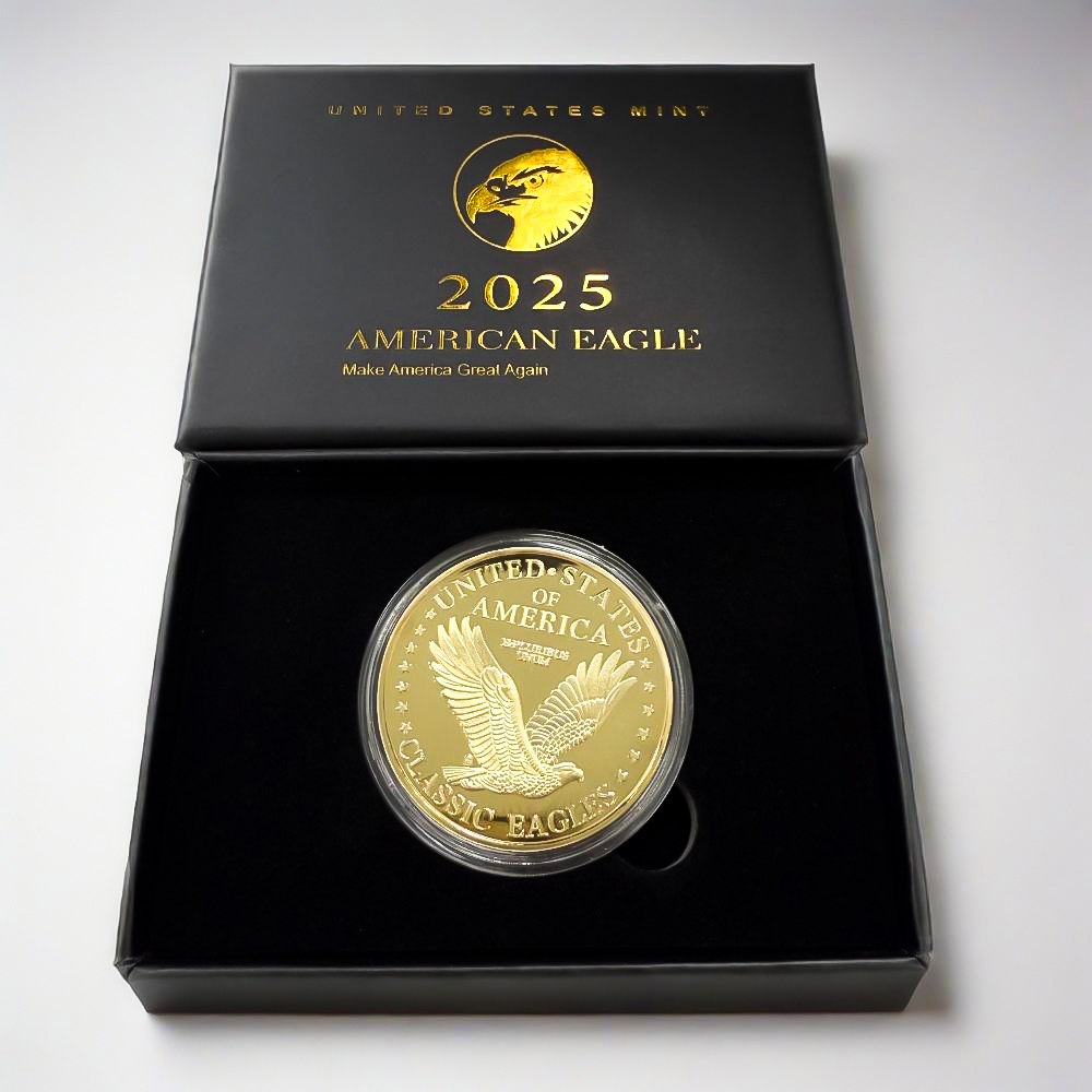 2025 Gold-Tone Eagle Commemorative Coin