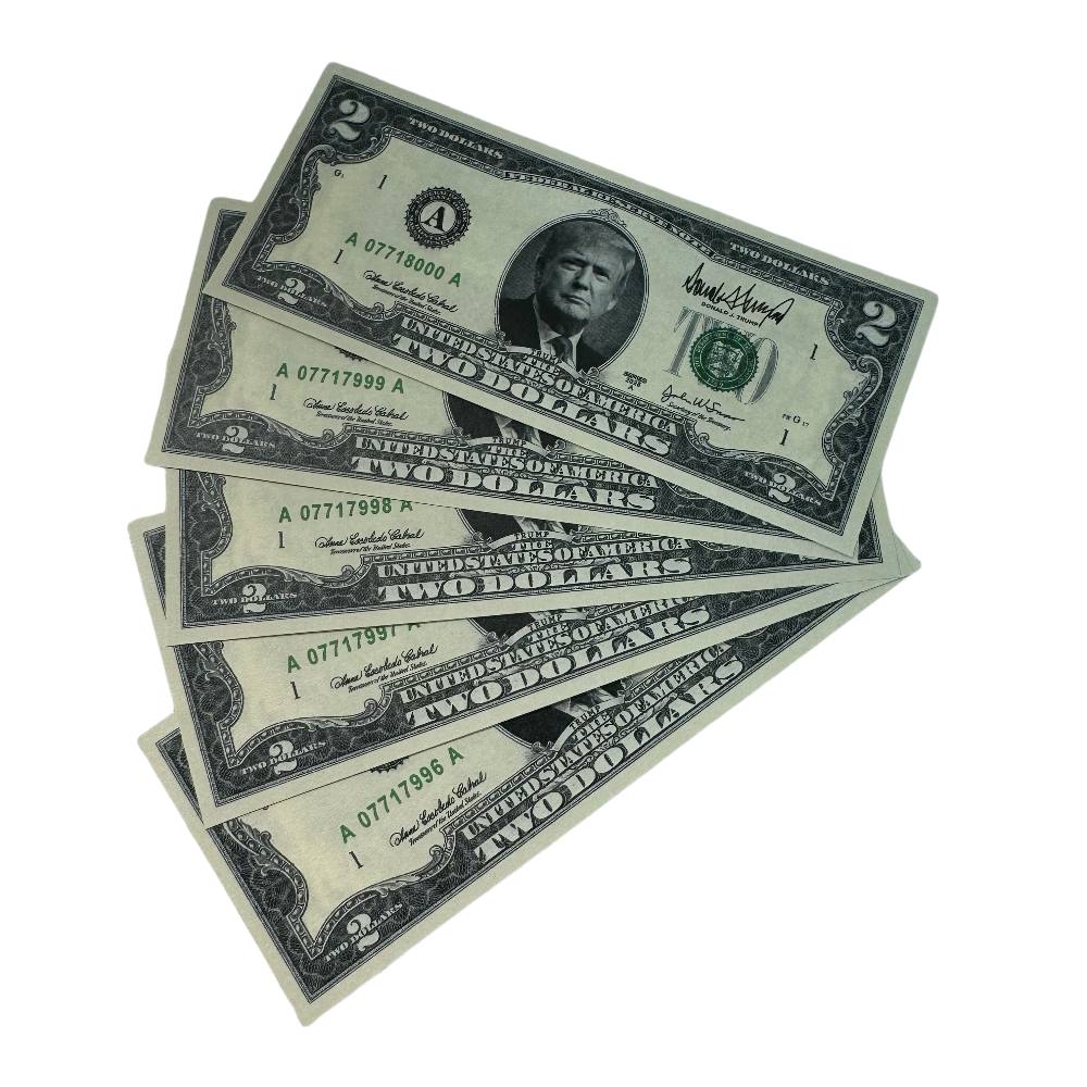 Trump $2 Novelty Bills